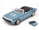 MAISTO MI31257BL CHEVROLET CAMARO SS 396 CONVERTIBLE 1968 LIGHT BLUE MET.1:24 Modellino