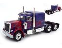KK SCALE RK180083 ROAD KING PETERBILT 359 1967 BLUE METALLIC/RED 1:18 Modellino