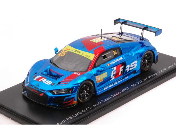 SPARK MODEL SA216 AUDI R8 LMS N.25 FIA GT WORLD CUP MACAU 2019 D.VANTHOOR 1:43 Modellino