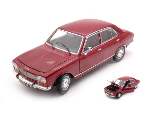 WELLY WE24001MR PEUGEOT 504 1975 BORDEAUX 1:24 Modellino