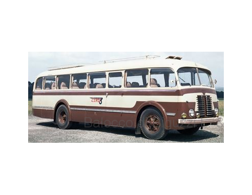 IXO MODEL BUS024LQ SKODA 706 RO 1947 WHITE/BROWN 1:43 Modellino