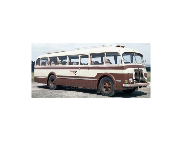 IXO MODEL BUS024LQ SKODA 706 RO 1947 WHITE/BROWN 1:43 Modellino