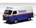IXO MODEL RAC285X VW LT WHITE-BLUE ROTHMANS-PORSCHE  RALLY ASSISTANCE W/ROOF RACK 1:43 Modellino