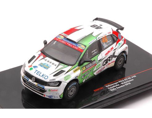 IXO MODEL RAM707 VW POLO GTI R5 WRC2 N.48 2nd RALLY SWEDEN 2019 LINDHOLM-KORHONEN 1:43 Modellino