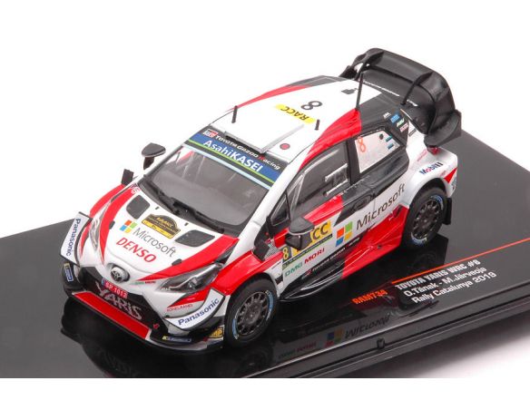 IXO MODEL RAM734 TOYOTA YARIS WRC N.8 RALLY CATALUNYA 2019 TANAK-JARVEOJA 1:43 Modellino