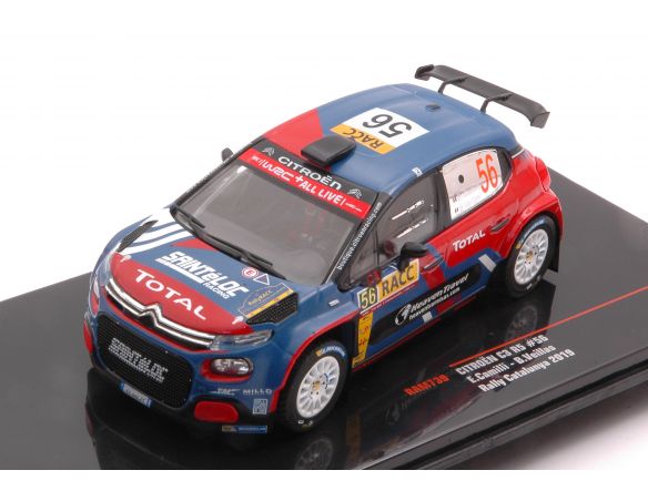 IXO MODEL RAM739 CITROEN C 3 R5 N.56 RALLY CATALUNYA 2019  CAMILLI-EILLAS 1:43 Modellino
