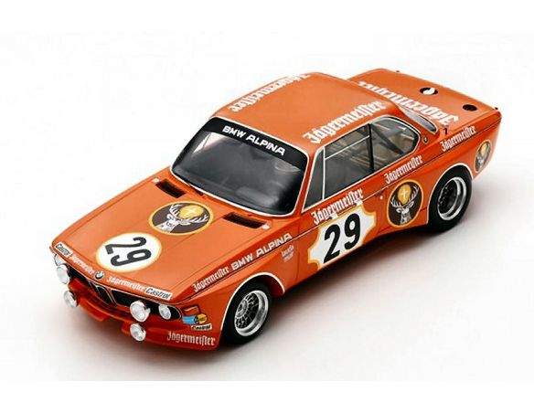 SPARK MODEL S18413 BMW 3.0 CSL N.29 WINNER 24 H NURBURGRING 1973 N.LAUDA-H.P.JOISTEN 1:18 Modellino
