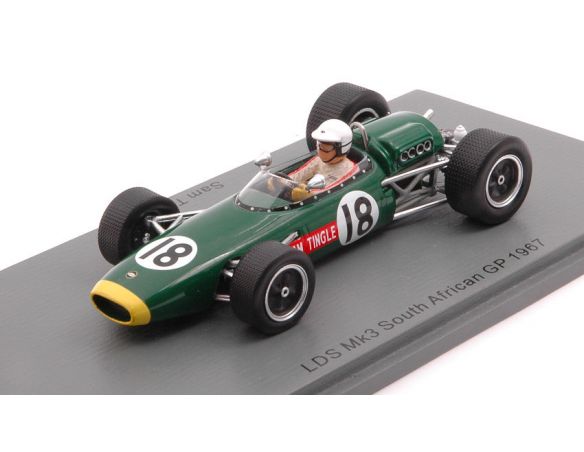 SPARK MODEL S3367 LDS MK3 SAM TINGLE 1967 N.18 SOUTH AFRICAN GP 1:43 Modellino