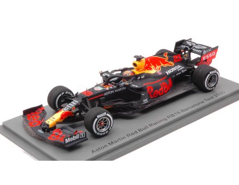 SPARK MODEL S6459 RED BULL RB16 ALEXANDER ALBON 2020 N.33 BARCELONA TEST 1:43 Modellino