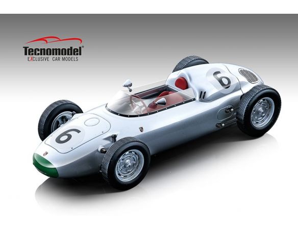 TECNOMODEL TMD18136D PORSCHE 718 F2 N.6 SOLITUDE GP 1960 GRAHAM HILL 1:18 Modellino