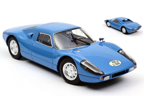 NOREV NV187441 PORSCHE 904 1964 BLUE 1:18 Modellino