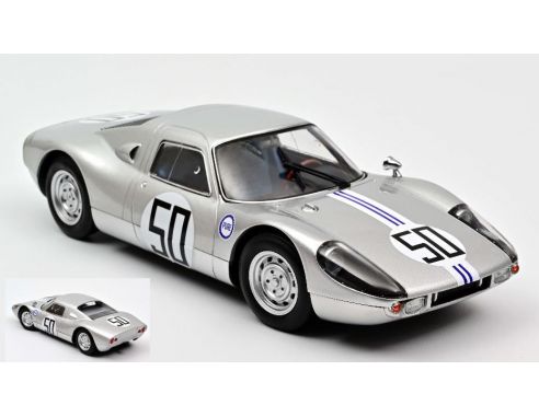 NOREV NV187442 PORSCHE 904 GTS AMERICAN CHALLENGE CUP 1964 C.CASSEL 1:18 Modellino