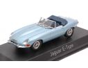 NOREV NV270064 JAGUAR E-TYPE CABRIOLET 1961 BLUE METALLIC 1:43 Modellino