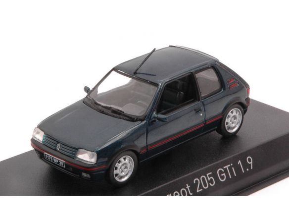 NOREV NV471718 PEUGEOT 205 GTI 1.9 1992 SORRENTO GREEN 1:43 Modellino