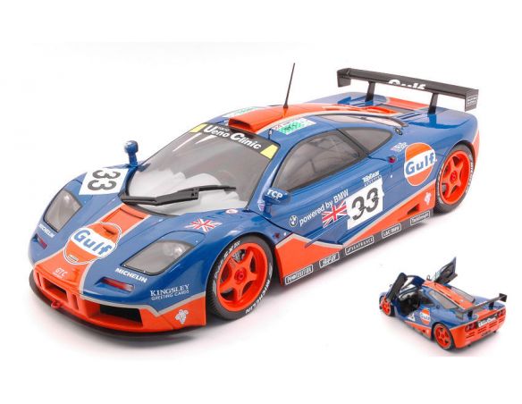 SOLIDO SL1804101 MC LAREN F1 GTR N.33 LM 1996 BELLM-WEAVER-LETHO 1:18 Modellino