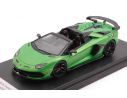 LOOKSMART LS501C LAMBORGHINI AVENTADOR SVJ ROADSTER ALCHEO GREEN 1:43 Modellino
