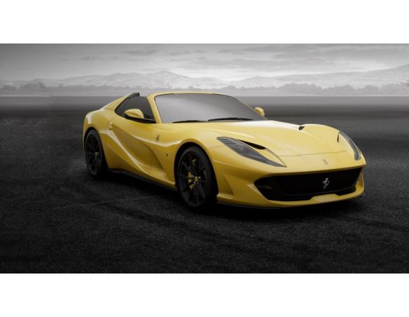 LOOKSMART LS516D FERRARI 812 GTS GIALLO TRISTRATO 1:43 Modellino