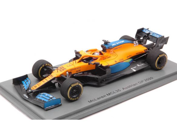 SPARK MODEL S6470 MC LAREN MCL35 CARLOS SAINZ JR. 2020 N.55 5th AUSTRIAN GP 1:43 Modellino