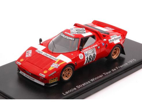 SPARK MODEL S9081 LANCIA STRATOS N.180 WINNER TOUR DE FRANCE 1975 B.DARNICHE-A.MAHE 1:43 Modellino