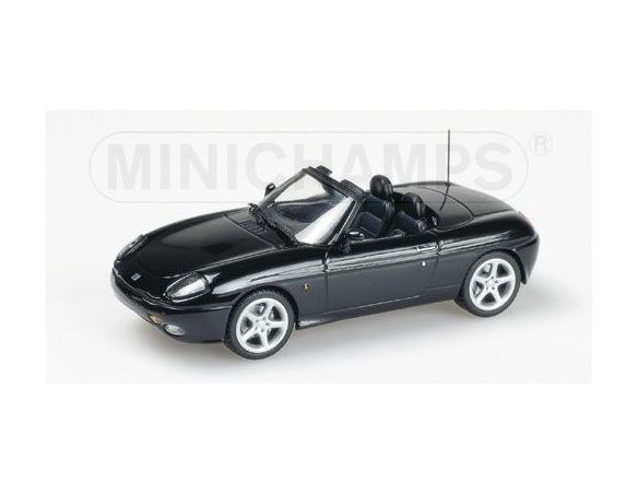 MINICHAMPS 430121932 FIAT BARCHETTA 1999 BLACK Modellino