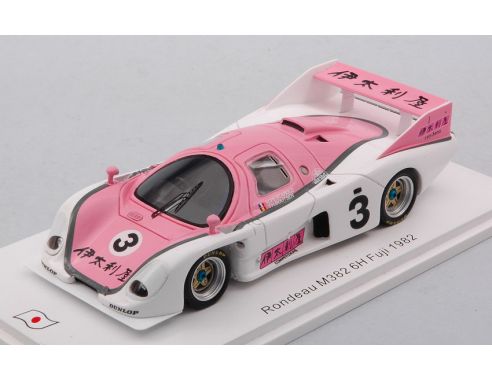 SPARK MODEL SJ097 RONDEAU M382 N.3 6H FUJI 1982 H.PESCAROLO-T.BOUTSEN 1:43 Modellino