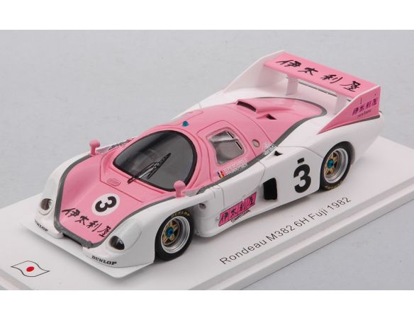 SPARK MODEL SJ097 RONDEAU M382 N.3 6H FUJI 1982 H.PESCAROLO-T.BOUTSEN 1:43 Modellino