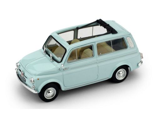 BRUMM BM0424-09 FIAT 500 GIARDINIERA 1960 APERTA AZZURRO 1:43 Modellino