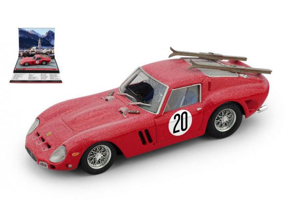 BRUMM BMS2020 FERRARI 250 GTO 1962 MILANO-CORTINA NATALE CHRISTMAS 2020 1:43 Modellino
