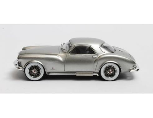 MATRIX SCALE MODELS MX50403-012 DESOTO ADVENTURER 1 GHIA 1953 SILVER 1:43 Modellino