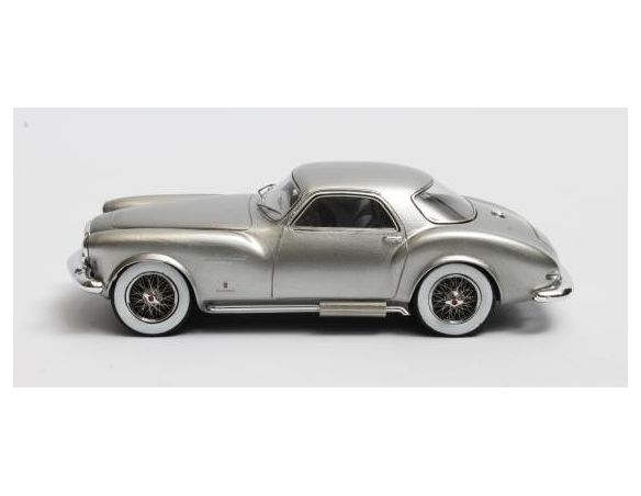 MATRIX SCALE MODELS MX50403-012 DESOTO ADVENTURER 1 GHIA 1953 SILVER 1:43 Modellino