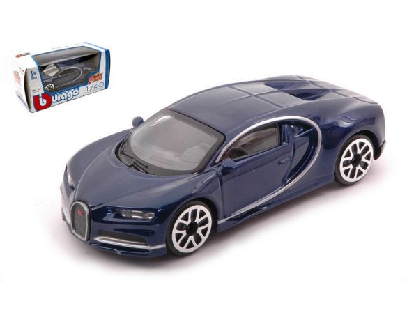 BBURAGO BU30348D BUGATTI CHIRON 2016 DONKER 1:43 Modellino