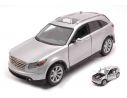 MAISTO MI31994Z INFINITI FX 45 2006 SILVER 1:24 Modellino