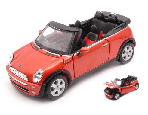 MAISTO MI31998OR MINI COOPER CABRIOLET 2011 ORANGE 1:24 Modellino