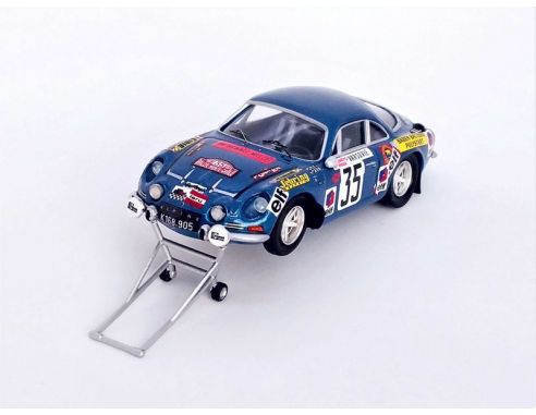 TROFEU TFRRFR22 ALPINE RENAULT A110 N.22 27th MONTE CARLO RALLY 1973 RUSSLING-WEISS 1:43 Modellino