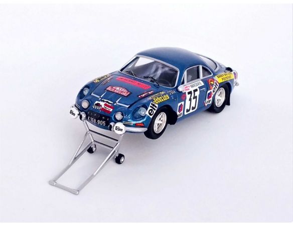 TROFEU TFRRFR22 ALPINE RENAULT A110 N.22 27th MONTE CARLO RALLY 1973 RUSSLING-WEISS 1:43 Modellino