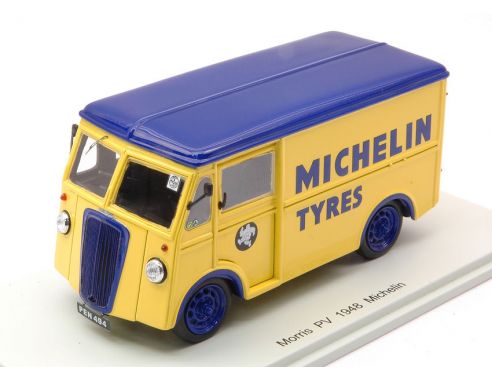 SPARK MODEL S6001 MORRIS PV 1948 MICHELIN 1:43 Modellino