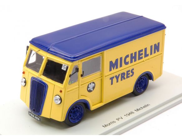 SPARK MODEL S6001 MORRIS PV 1948 MICHELIN 1:43 Modellino