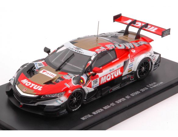 EBBRO EB45627 HONDA MOTUL NSX-GT N.16 SUPER GT500 2018 H.MUTOH-D.NAKAJIMA 1:43 Modellino