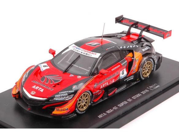 EBBRO EB45629 HONDA ARTA NSX GT N.8 3rd SUPER GT500 2018 T.NOJIRI-T.IZAWA 1:43 Modellino