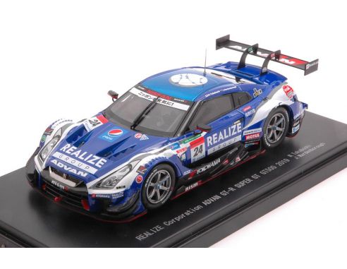 EBBRO EB45717 NISSAN REALIZE GT-R N.24 SUPER GT500 2019 M.TAKABOSHI-J.MARDENBOROUGH Modellino