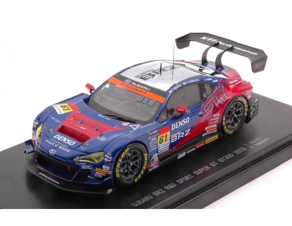 EBBRO EB45765 SUBARU BRZ R&D SPORT N.61 SUPER GT300 2020 T.IGUCHI-H.YAMAUCHI 1:43 Modellino