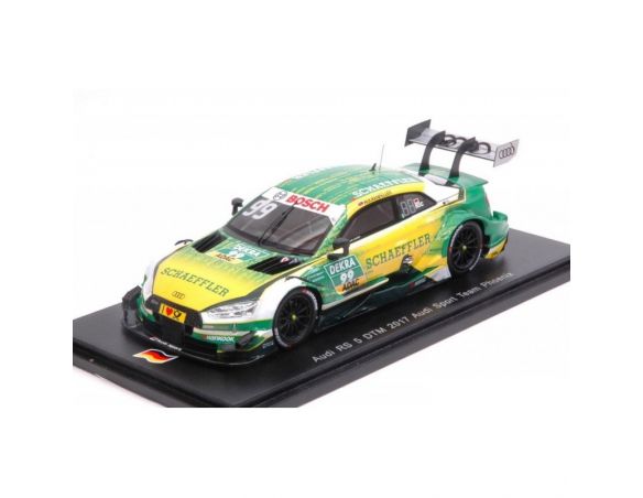 Spark Model SG345 AUDI RS5 N.99 4th DTM 2017 M.ROCKENFELLER 1:43 Modellino