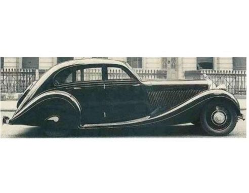 MATRIX SCALE MODELS MX40201-152 BENTLEY 4,5 LITRE GURNEY-NUTTING AIRFLOW SALOON 1936 BLACK 1:43 Modellino
