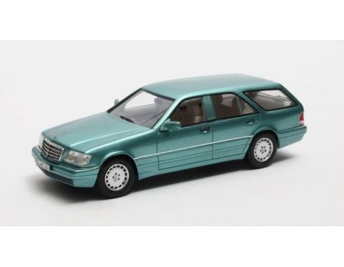 MATRIX SCALE MODELS MX51302-221 MERCEDES CADFORM S140T 1994 BLUE 1:43 Modellino