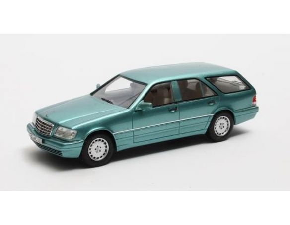 MATRIX SCALE MODELS MX51302-221 MERCEDES CADFORM S140T 1994 BLUE 1:43 Modellino