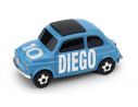 BRUMM BMBR066 FIAT 500 BRUMS DIEGO NR.10 1:43 Modellino