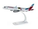 HERPA HP611893 AIRBUS A320 EUROWINGS HOLIDAYS 1:200 Modellino