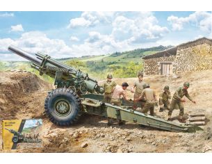 ITALERI IT6581 M1 155 mm HOWITZER WITH CREW KIT 1:35 Modellino