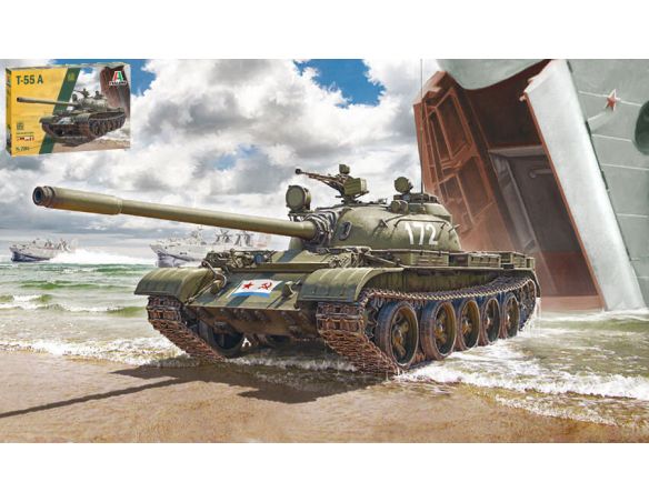 ITALERI IT7081 T-55 MBT KIT 1:72 Modellino