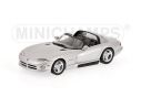 MINICHAMPS 430144034 DODGE VIPER CABRIO 1993 SILVER Modellino